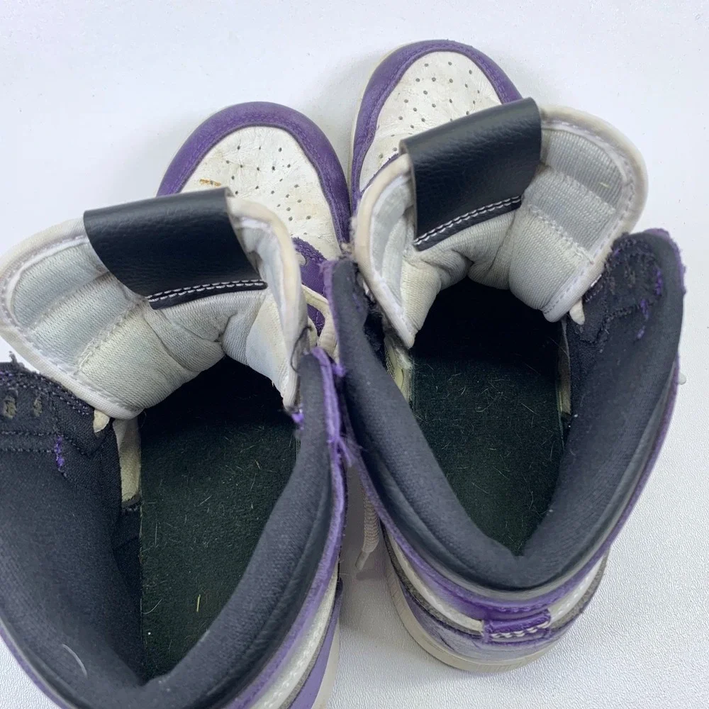 Nike Air Jordan‎ 1 High OG SE Court Purple Size 5.5Y Womens Sneakers Swoosh